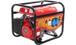 Benzininis vienfazis elektros generatorius, 230 V / 12 V
