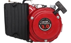 Benzininis vienfazis elektros generatorius, 230 V / 12 V
