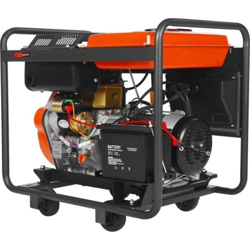 Dyzelinis elektros generatorius, 6,5/7 kW, 230/400 V, su elektriniu paleidimu
