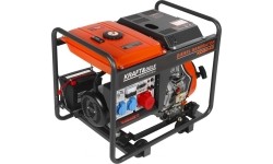 Dyzelinis elektros generatorius, 6,5/7 kW, 230/400 V, su elektriniu paleidimu