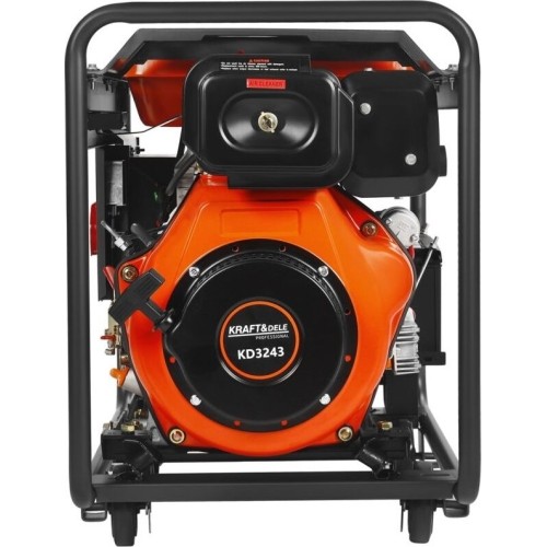 Dyzelinis elektros generatorius, 6,5/7 kW, 230/400 V, su elektriniu paleidimu