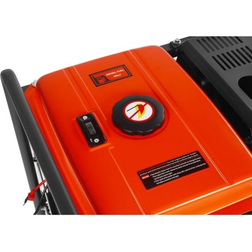 Dyzelinis elektros generatorius, 6,5/7 kW, 230/400 V, su elektriniu paleidimu