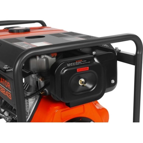 Diesel electric generator, 6.5/7 kW, 230/400 V, with electric start