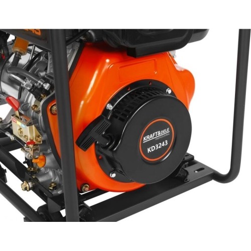 Dyzelinis elektros generatorius, 6,5/7 kW, 230/400 V, su elektriniu paleidimu
