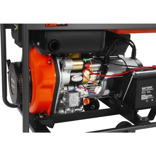 Dyzelinis elektros generatorius, 6,5/7 kW, 230/400 V, su elektriniu paleidimu