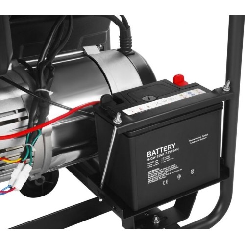 Dyzelinis elektros generatorius, 6,5/7 kW, 230/400 V, su elektriniu paleidimu