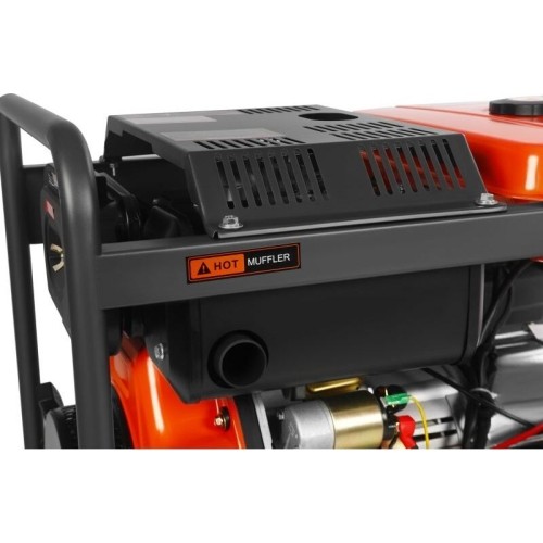 Dyzelinis elektros generatorius, 6,5/7 kW, 230/400 V, su elektriniu paleidimu