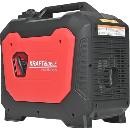 Inverterinis benzininis elektros generatorius, 3,5 kW, 230 V, su 12 V ir USB išėjimais