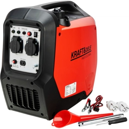 Inverterinis benzininis elektros generatorius, 2,3 kW, 230 V
