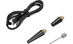 Akumuliatorinis oro kompresorius, 0,2–10,3 bar, su LED ekranu ir žibintuvėliu