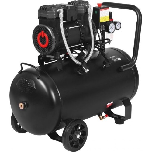 Oil-free air compressor, 50 l, 2500 W, 8 bar, 230 V