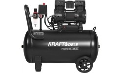 Oil-free air compressor, 50 l, 2500 W, 8 bar, 230 V