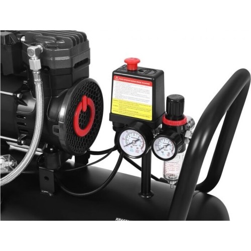 Oil-free air compressor, 50 l, 2500 W, 8 bar, 230 V
