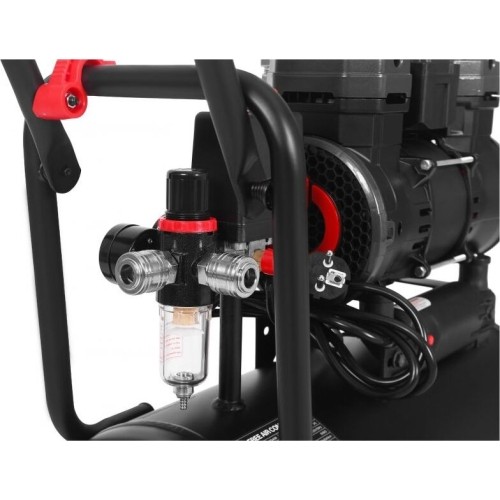 Oil-free air compressor, 24 L, 1450 W, 8 bar, 230 V