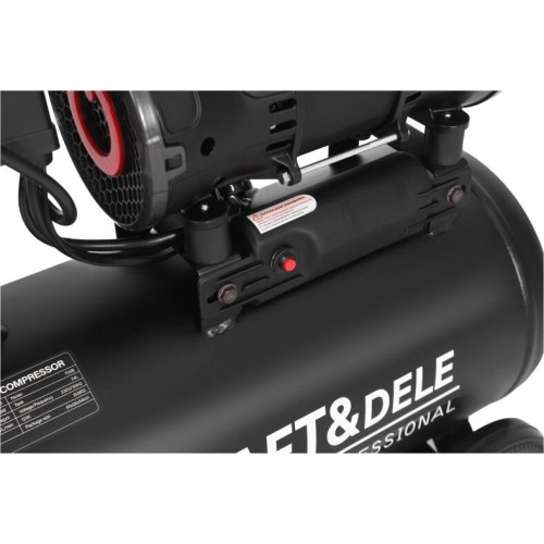 Oil-free air compressor, 24 L, 1450 W, 8 bar, 230 V