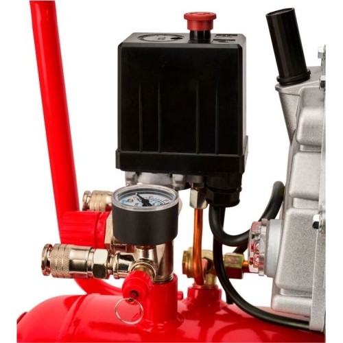 Oil-lubricated air compressor, 50 l, 2.8 kW, 8 bar, 220/230 V
