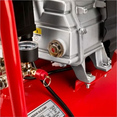Oil-lubricated air compressor, 50 l, 2.8 kW, 8 bar, 220/230 V