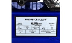 Alyvinis (tepalinis) oro kompresorius su diržine pavara, 50 l, 2,8 kW, 8 bar