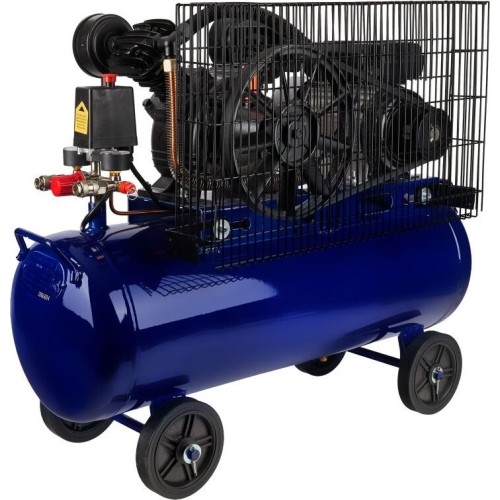 Oil-lubricated belt-driven air compressor, 50 l, 2.8 kW, 8 bar