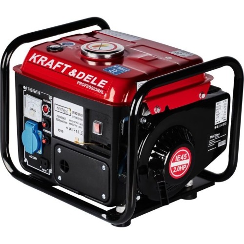 Benzininis elektros generatorius, 800 W, maks. 1200 W, 230 V / 12 V
