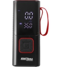 Akumuliatorinis oro kompresorius, 85 W, 10 bar, su LCD ekranu ir LED žibintuvėliu