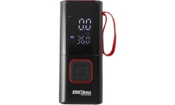 Akumuliatorinis oro kompresorius, 85 W, 10 bar, su LCD ekranu ir LED žibintuvėliu