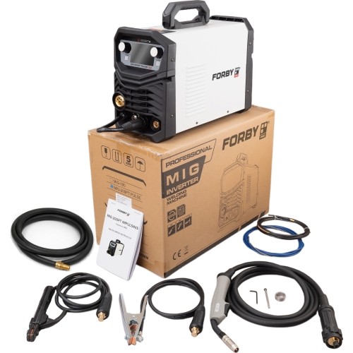 FORBY® MIG 200PT LCD pulse semi-automatic welding machine (200A - 60%) (synergic, double pulse)