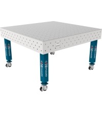 PRO INOX suvirinimo stalas 15 mm - 1500x1480mm - PRO INOX - Φ16 - 100x100mm - Ant ratukų