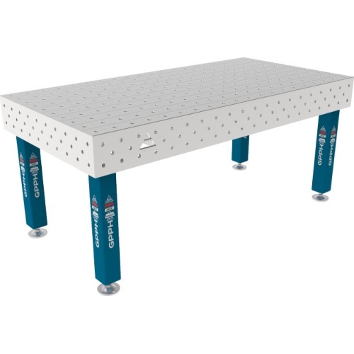 PRO INOX suvirinimo stalas 15 mm - 2000x1000mm - PRO INOX - Φ16 - 100x100mm - Ant kojelių