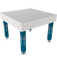 PRO INOX Welding Table 15mm - 1200x1200mm - PRO INOX - Φ16 - Diagonal - On feet