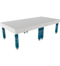 PRO INOX suvirinimo stalas 15 mm - 3000x1480mm - PRO INOX - Φ16 - Įstrižinė - Ant kojelių
