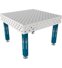 PRO INOX Welding Table 15mm - 1200x1200mm - PRO INOX - Φ28 - Diagonal - On feet
