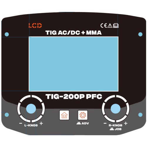 Suvirinimo aparatas Hornec® MASTER-TIG iQ 200 AC/DC PFC