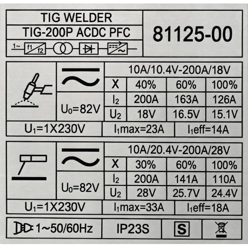 Hornec® MASTER-TIG iQ 200 AC/DC PFC welding machine