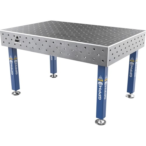 Welding table PLUS 12 mm - 1500x1000mm - Φ16 - 100x100mm - On feet