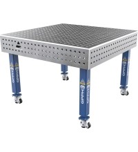 Welding table PLUS 12 mm - 1200x1200mm - Φ16 - 50x50mm - On wheels