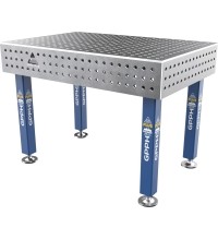 Welding table PLUS 12 mm - 1200x800mm - Φ16 - 50x50mm - On feet