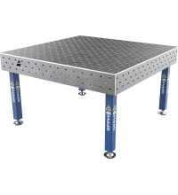 Welding table PLUS 12 mm - 1500x1480mm - Φ16 - Diagonal - On feet