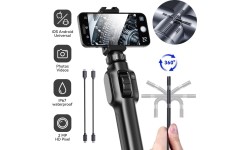 Endoscope for smart device with flexible probe Ø 8mm, 2m