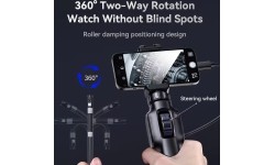 Endoscope for smart device with flexible probe Ø 8mm, 2m