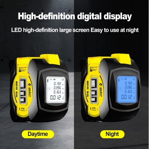Laser tape measure 60/5m