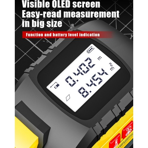 Laser tape measure 60/5m
