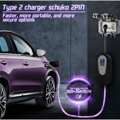 Mobile EV charger 3.5kW 16A
