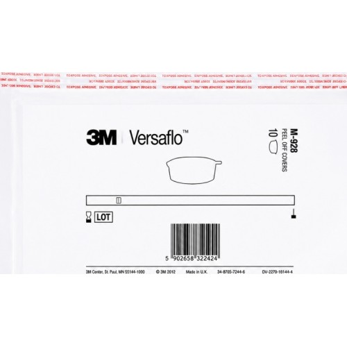 Skaidri, nulupama skydelio plėvelė, skirtas 3M™ Versaflo™ M serijos galvos apdangalams (10vnt.)
