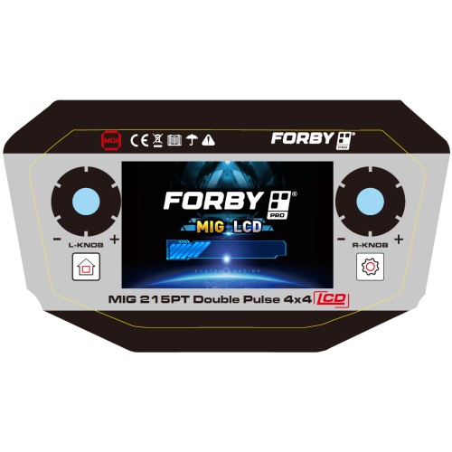 Inverterinis suvirinimo aparatas FORBY® 215PT Double Pulse 4x4 