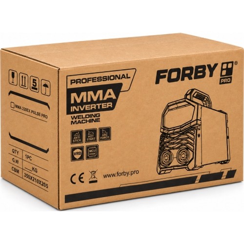 Inverter welding machin FORBY® 220EX PULSE PRO