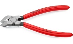Žnyplės plastikui 45° 160mm KNIPEX