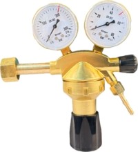 Gas regulator HORNEC® N2 for nitrogen (nut W24.32, max. 60 bar)