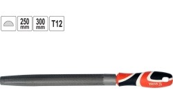 Steel file. Half round - 2, L250mm