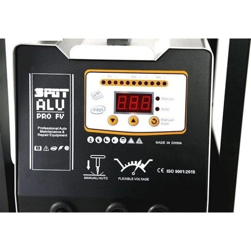 Spot welding machine for aluminum and dent bar set